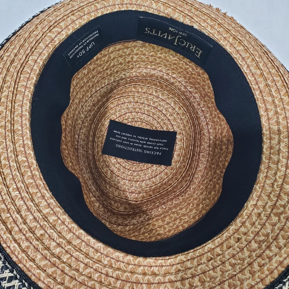 Eric Javits Squishee Straw Fedora